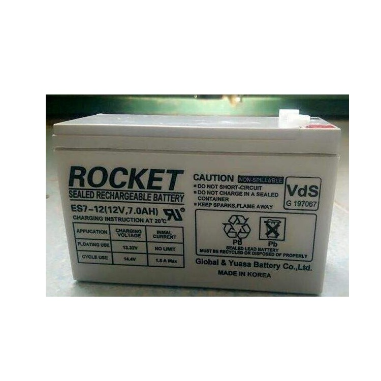 ROCKET韩国火箭蓄电池ES100-12机房UPS EPS直流屏不间断电源12V100AH原装现货