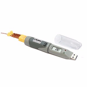 OM-EL-USB-TC-LCD温度记录器 OM-EL-USB-TC-LCD带USB插口小型温度记录仪 美国Omega