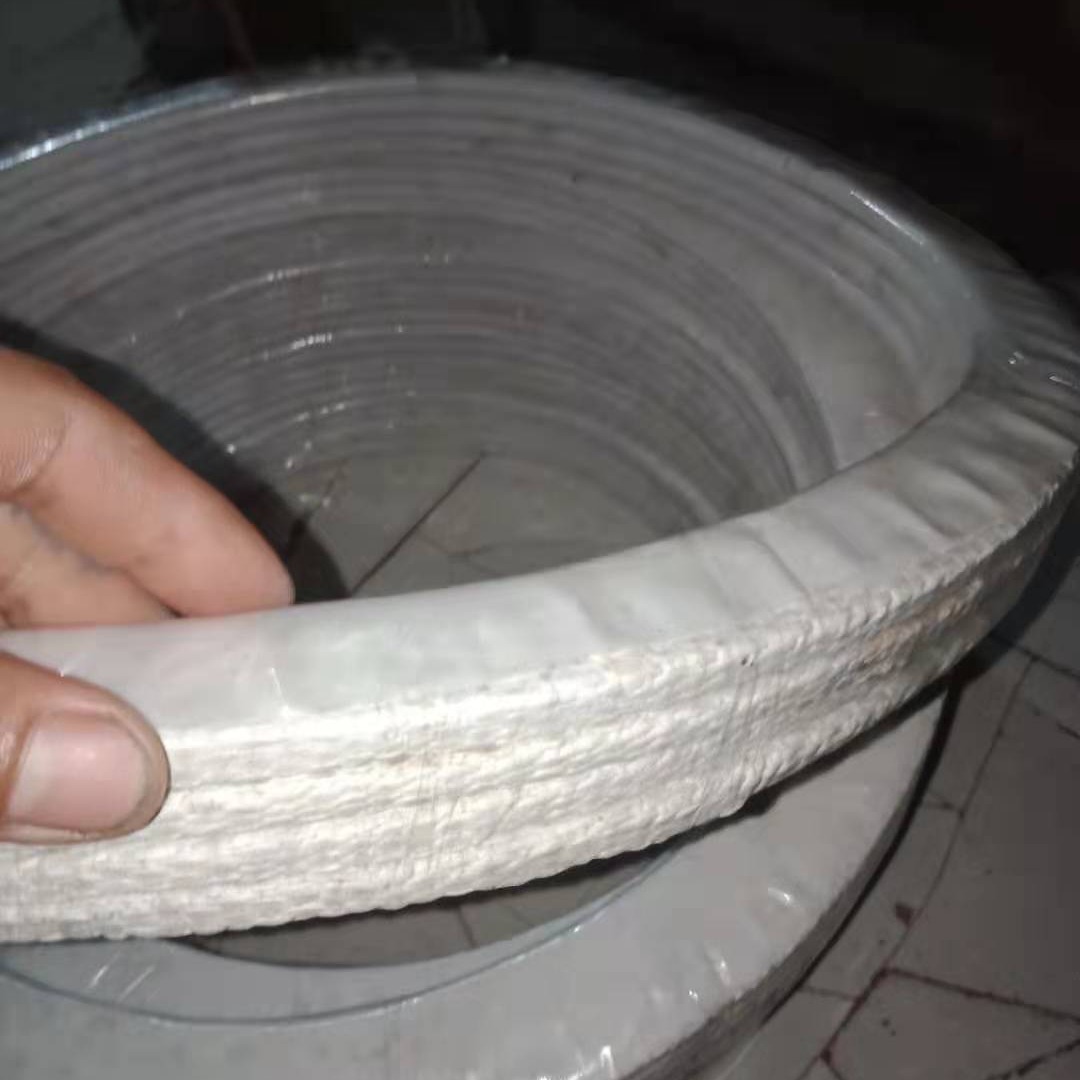 四氟石棉垫 搪玻璃链接软密封高温无尘布垫 元恒密封加工陶瓷纤维布垫