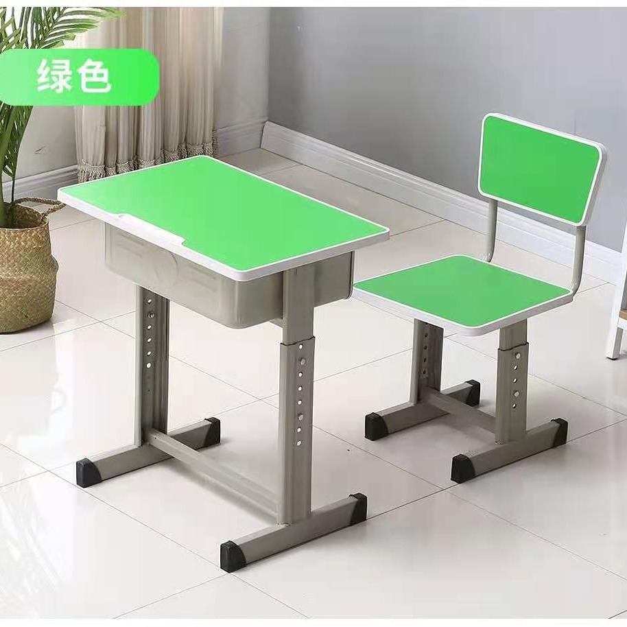 学校课桌椅定制 单双人课桌椅 升降课桌椅