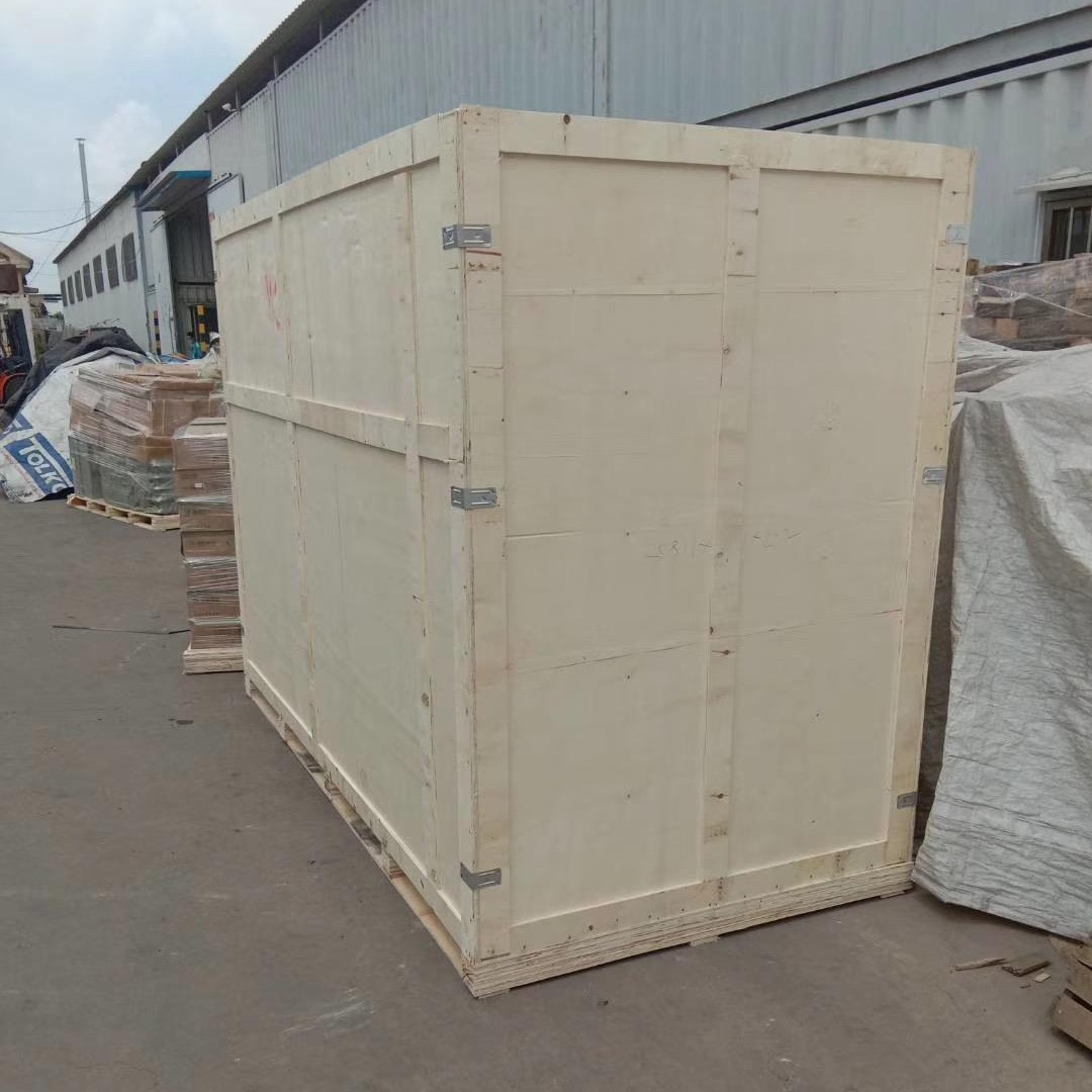 胶合板木箱厂家定制批发出口常用胶合板木箱两面进叉