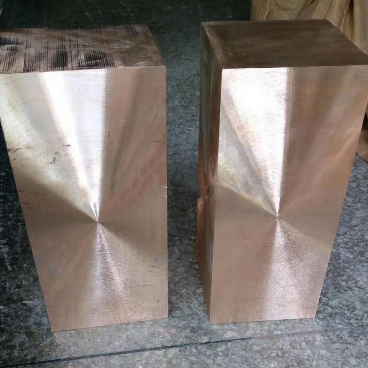 弘立C17200电阻焊电极铍铜板 高精密C17200超厚铍铜板