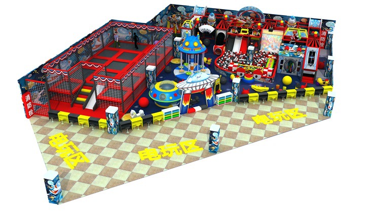 厂家直销淘气堡儿童乐园 室内百万海洋球池儿童亲子游乐场设备示例图32