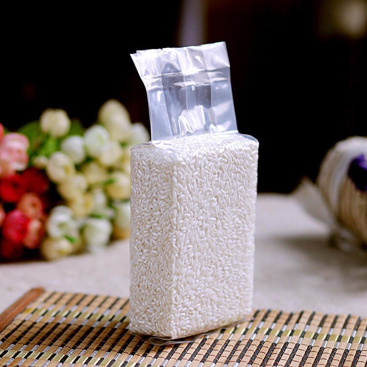 旭彩米砖袋厂家定制  抽真空米砖袋 四方立体 杂粮米包装袋