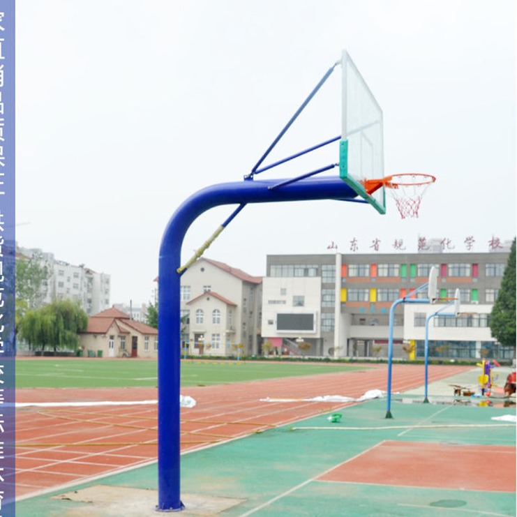 鑫龙泰生产各种篮球架 圆管篮球架 凹箱篮球架 平箱篮球架