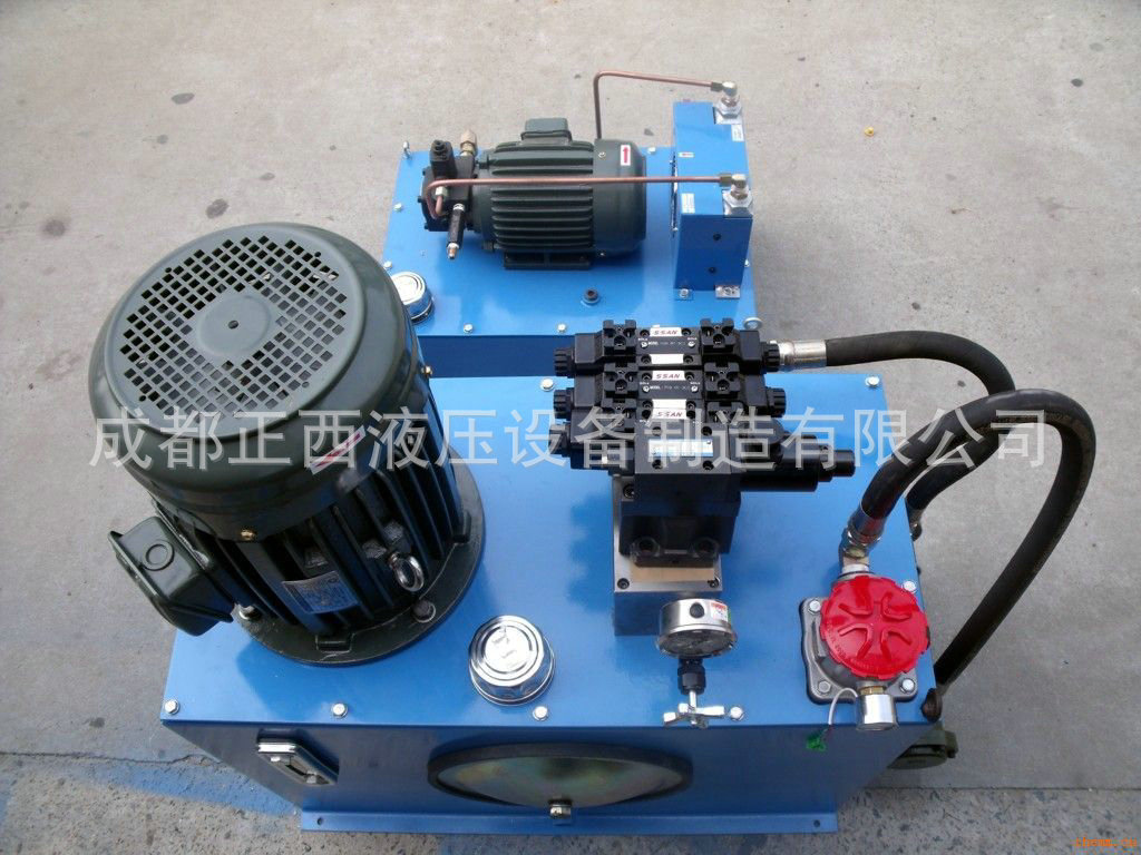 成都正西厂家热销 微型液压集成控制系统 标准液压站液压系统示例图3