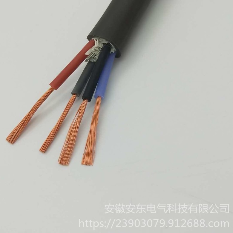安东  硅橡胶电缆 ZR-KGGR 4x1.5平方 控制硅橡胶软电缆 耐高温电缆