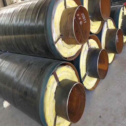 双金属保温管 国标钢套钢蒸汽管道 热力公司供暖管道 部分现货