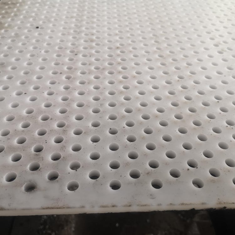 OuTeng 杀菌隔热笼垫板 白色pp圆孔洞洞板 打孔塑料板  塑料制品厂家