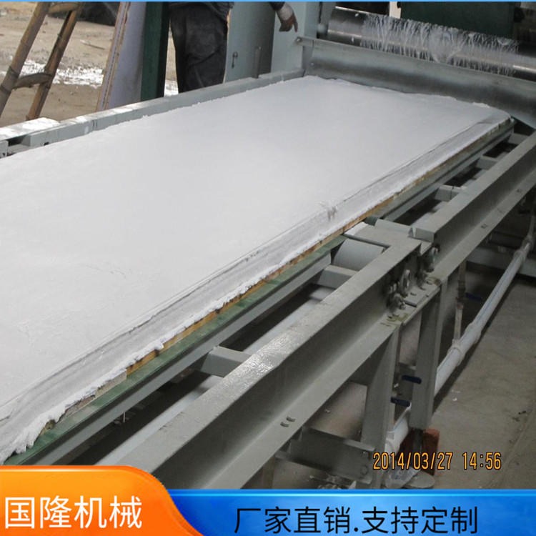 自动化玻镁板生产线 集装箱地板生产线 防火板制板机 国隆厂家热卖