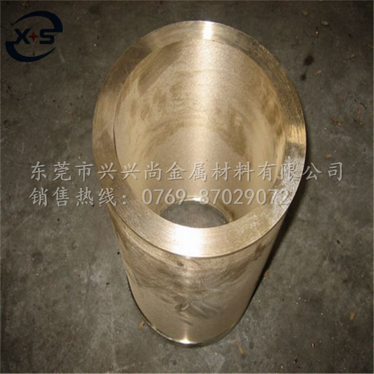 广东铍铜管 QBE2.5大规格铍铜套管 超厚铍青铜管材 特硬耐磨铍铜管