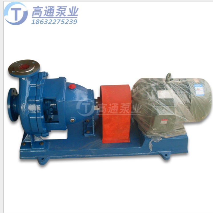 化工离心泵 IH65-50-125不锈钢化工泵 耐腐蚀耐酸碱卧式