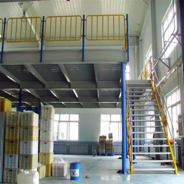 森沃倉儲貨架廠直銷鋼平臺貨架 倉庫貨架 鋼結構平臺 免費勘測