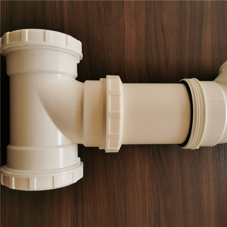 旻夏实业 HDPE沟槽式超静音排水管压盖式柔性承插连接 价格优惠