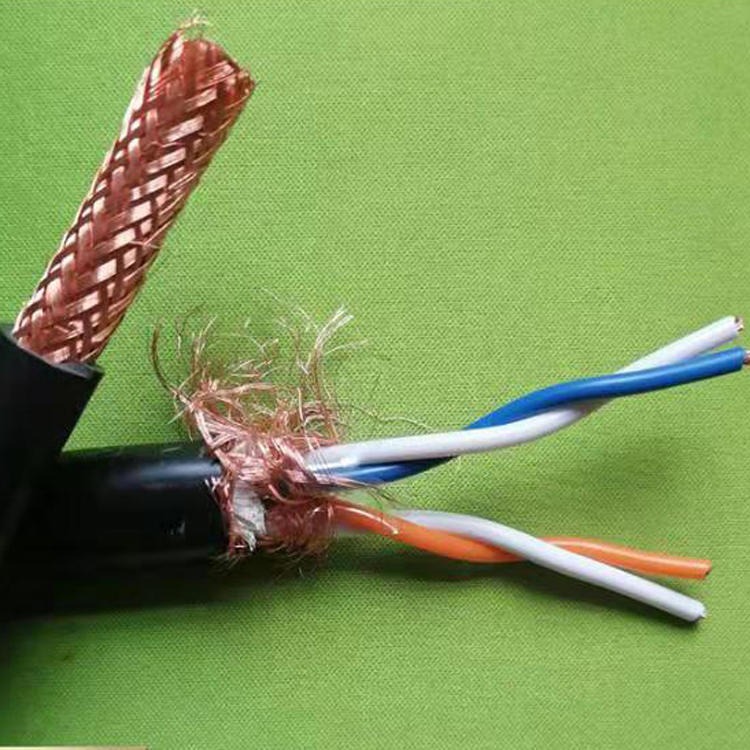 NH-DJFVP双绞屏蔽电缆 天联牌 4X2X1.5耐火耐高温计算机电缆