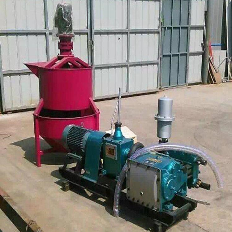 广西贵港三缸泥浆泵井下专用 万泽锦达BW320打井钻机泥浆泵