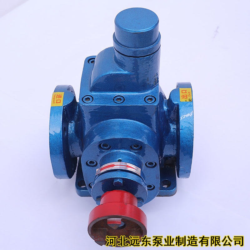 河北远东泵业 输送重油泵  YCB12/0.6  圆弧齿轮泵  电机用于淄博大恒石化