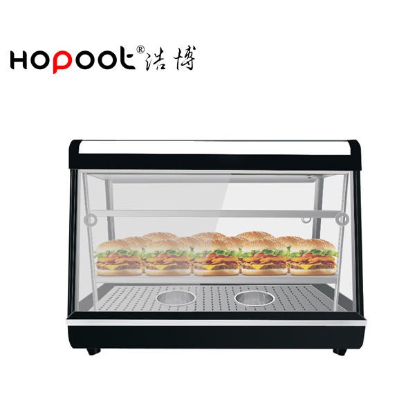 浩博蛋挞保温柜商用台式小型汉堡熟食展示柜面包食品加热保温箱