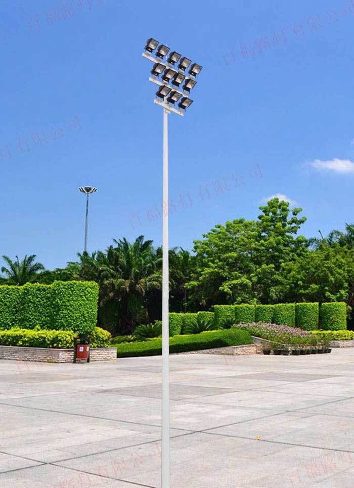 厂家定制12米高杆灯 户外防水防雷体育篮球场灯 广场球场灯路灯杆示例图19