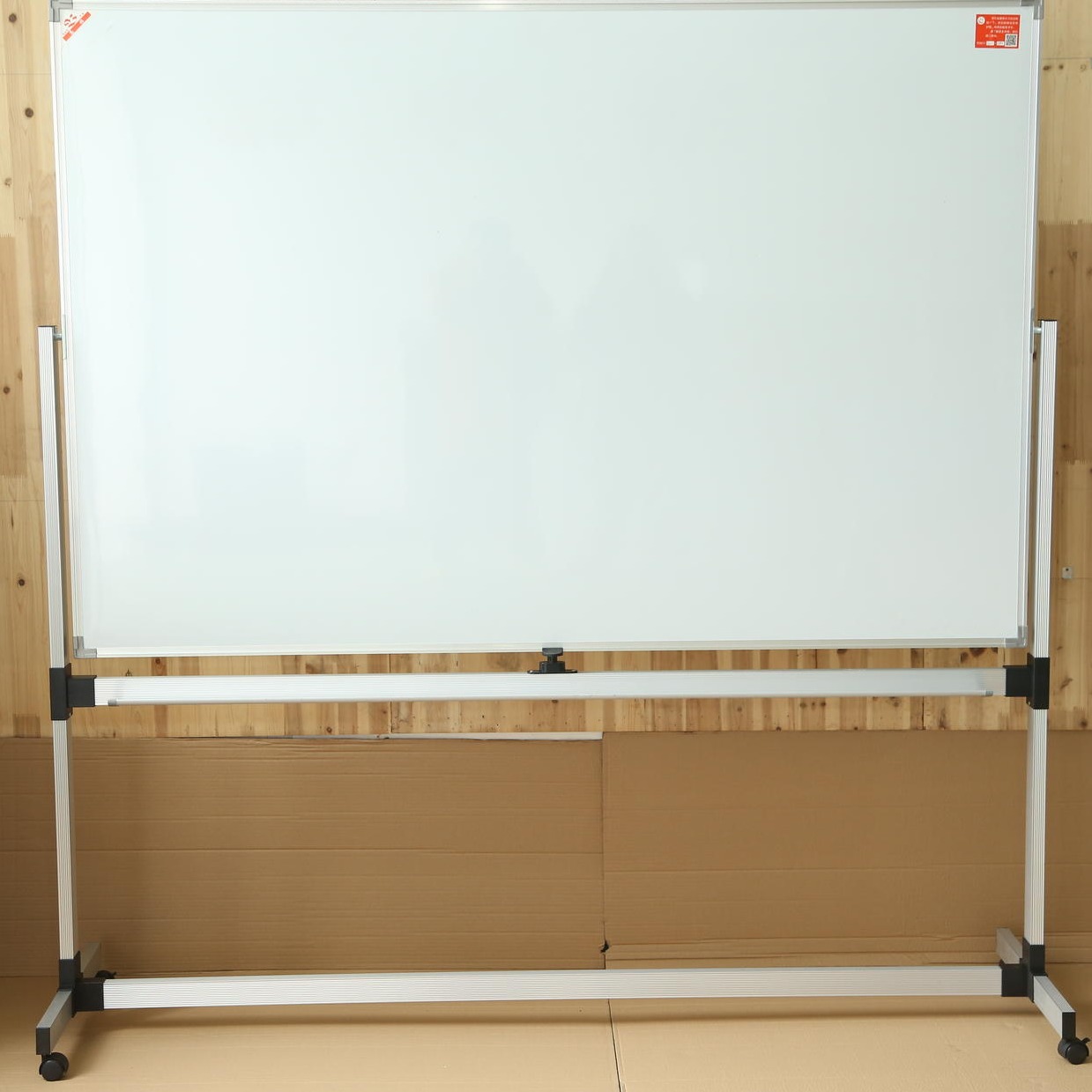 企业公司开会用的手写白板支架式移动立式磁性挂式写字记事板黑板批发图片