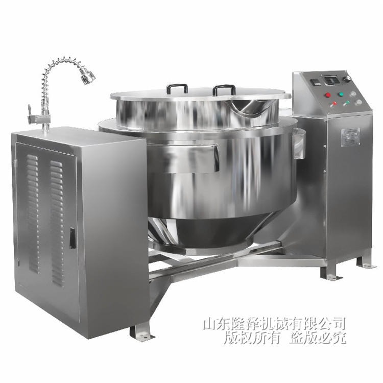 电磁燃气大型食堂炒菜机器炒锅设备可定制