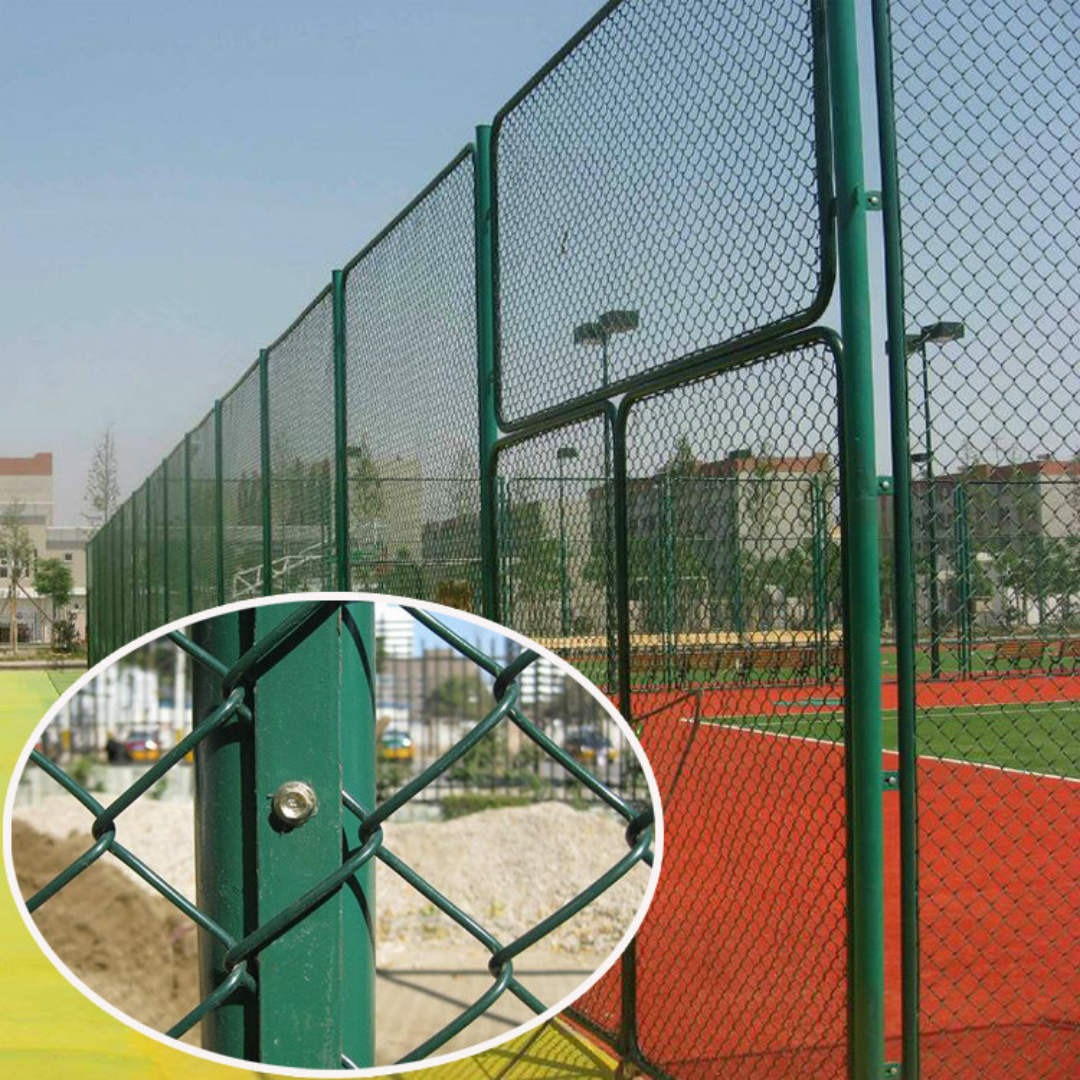 球场勾花网护栏网 高度4米边框球场护栏加工 学校护栏网 亚奇