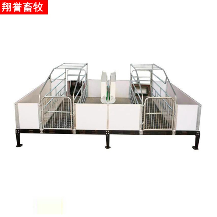 重庆厂家满焊双猪位床 保育两用一体产床 双猪设备 翔誉