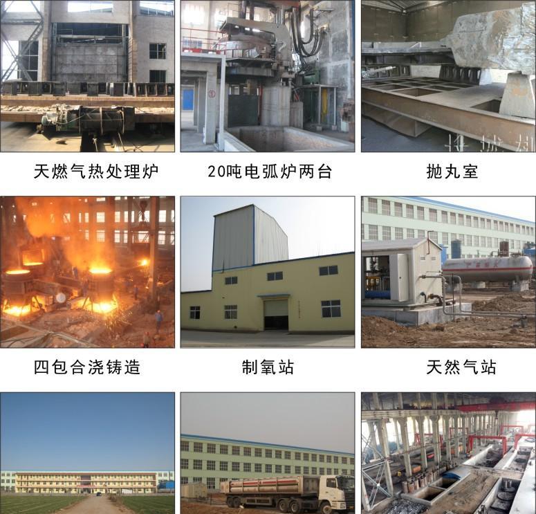河南铸件厂提供大型铸钢件加工 烘干机铸钢滚圈铸钢件定制加工示例图5
