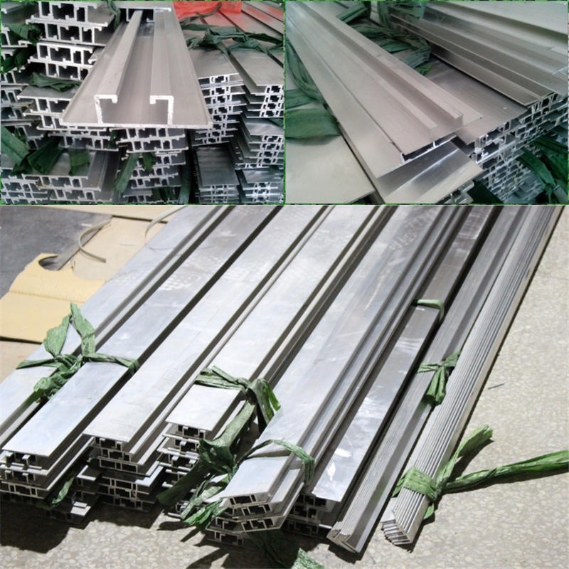 鲁剑供应铝滑槽 交通标牌铝板 铝型材