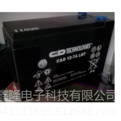 西恩迪蓄电池促销C&D12-7LBT/12V7Ah尺寸西恩迪蓄电池价格参数