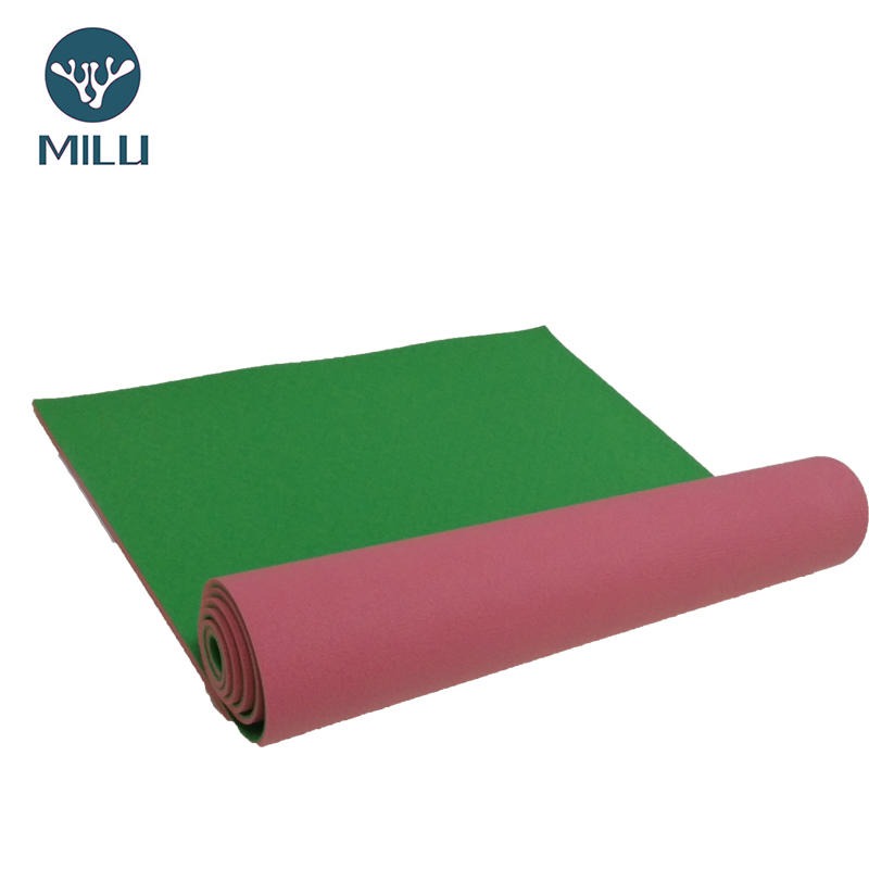 杭州朗群家居瑜伽垫供应 品牌瑜伽垫定制 PVC瑜伽垫 定制尺寸