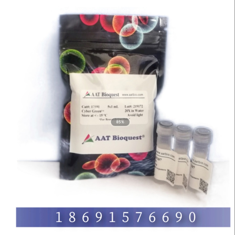 Annexin V凋亡检测试剂盒 绿色荧光 405nm激发 货号22829图片