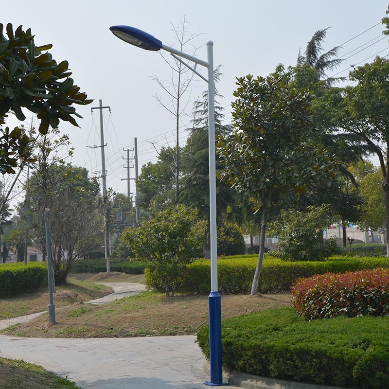 三江生产道路照明路灯 古宜3米4米农村路灯 勤跃热镀锌管路灯杆批发