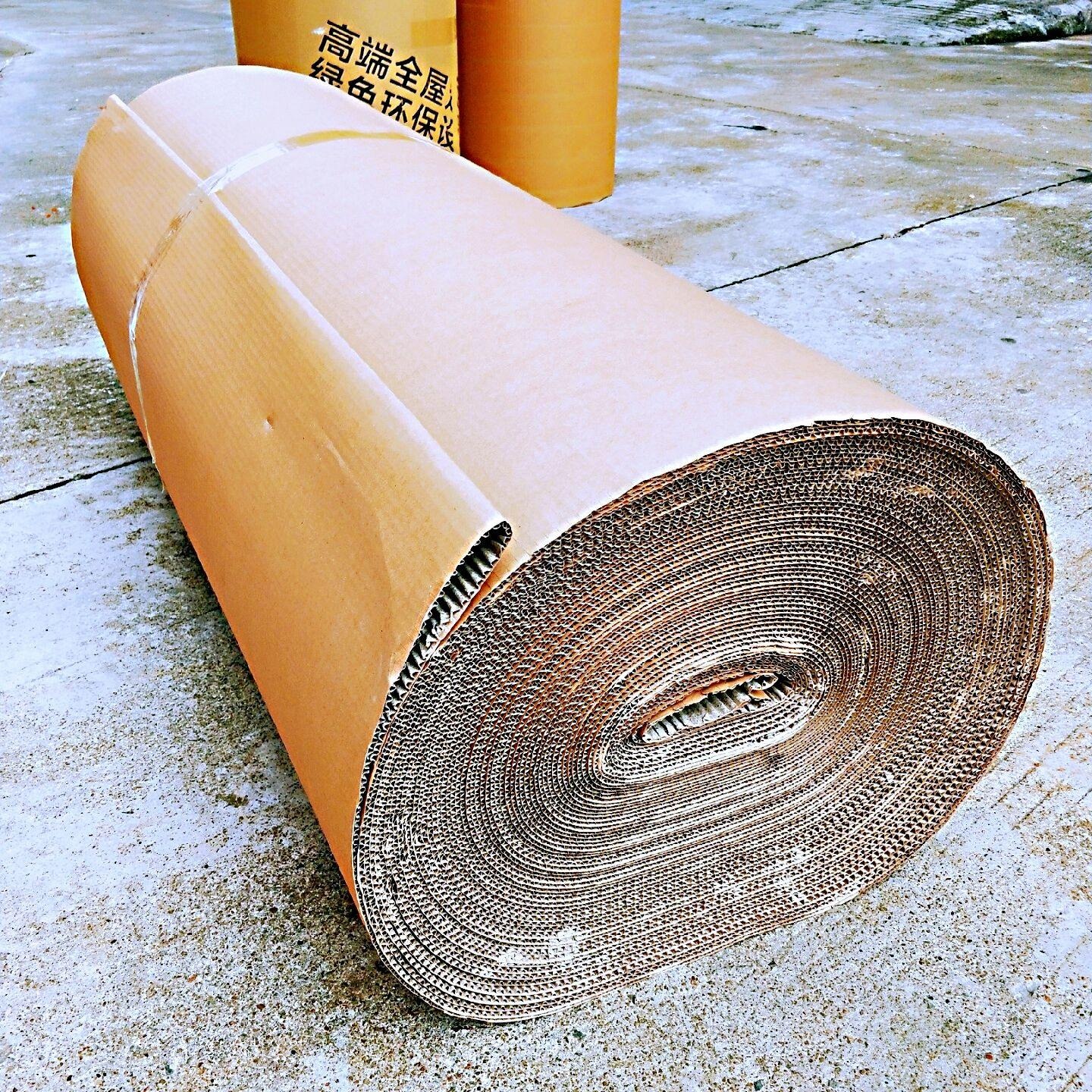 广州瓦楞纸卷生产厂家 番禺瓦楞纸皮卷1.250米大卷纸皮批发打包纸卷