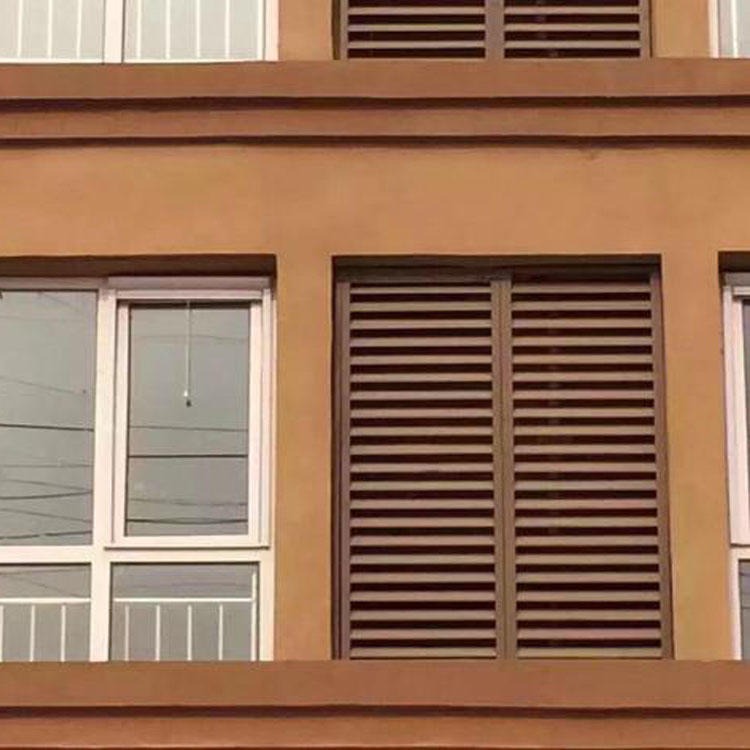 制作安装 电动铝合金百叶窗 空调铝合金百叶窗  防风空调百叶窗 规格齐全