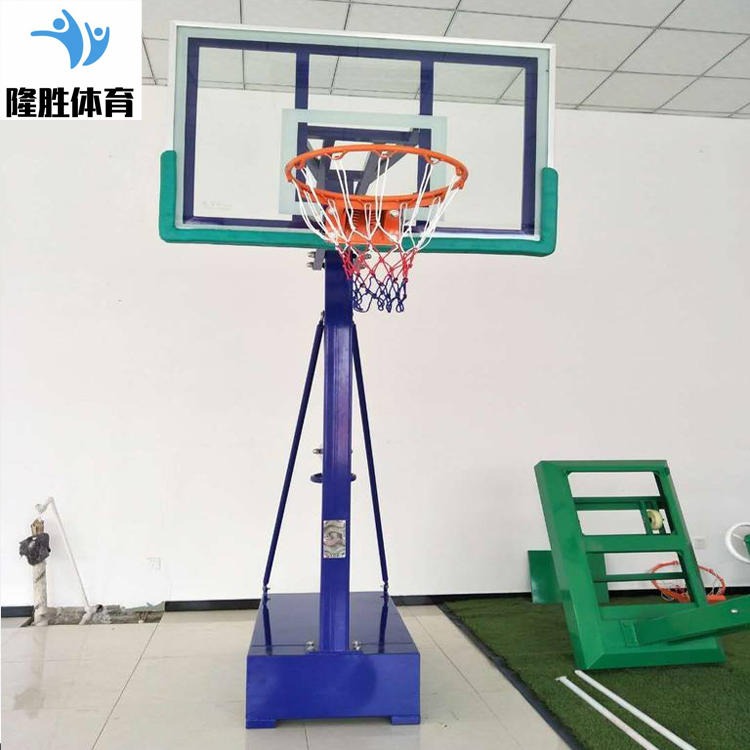 玻璃钢篮板篮球架 隆胜体育批发 户外室内篮球架 大量现货
