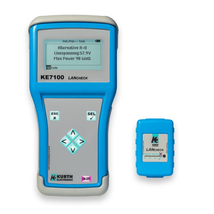多功能网络测试仪 网线测试仪 电话线测线器 KE7100 德国GMCI高美测仪