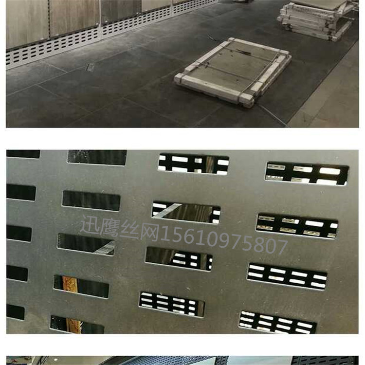 大理石样品架孔板   地砖冲孔板生产   蓬莱市长圆孔样品展示孔板示例图9