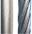 供应南非进口310/310S耐腐蚀耐高温7*37特粗不锈钢钢丝绳示例图7