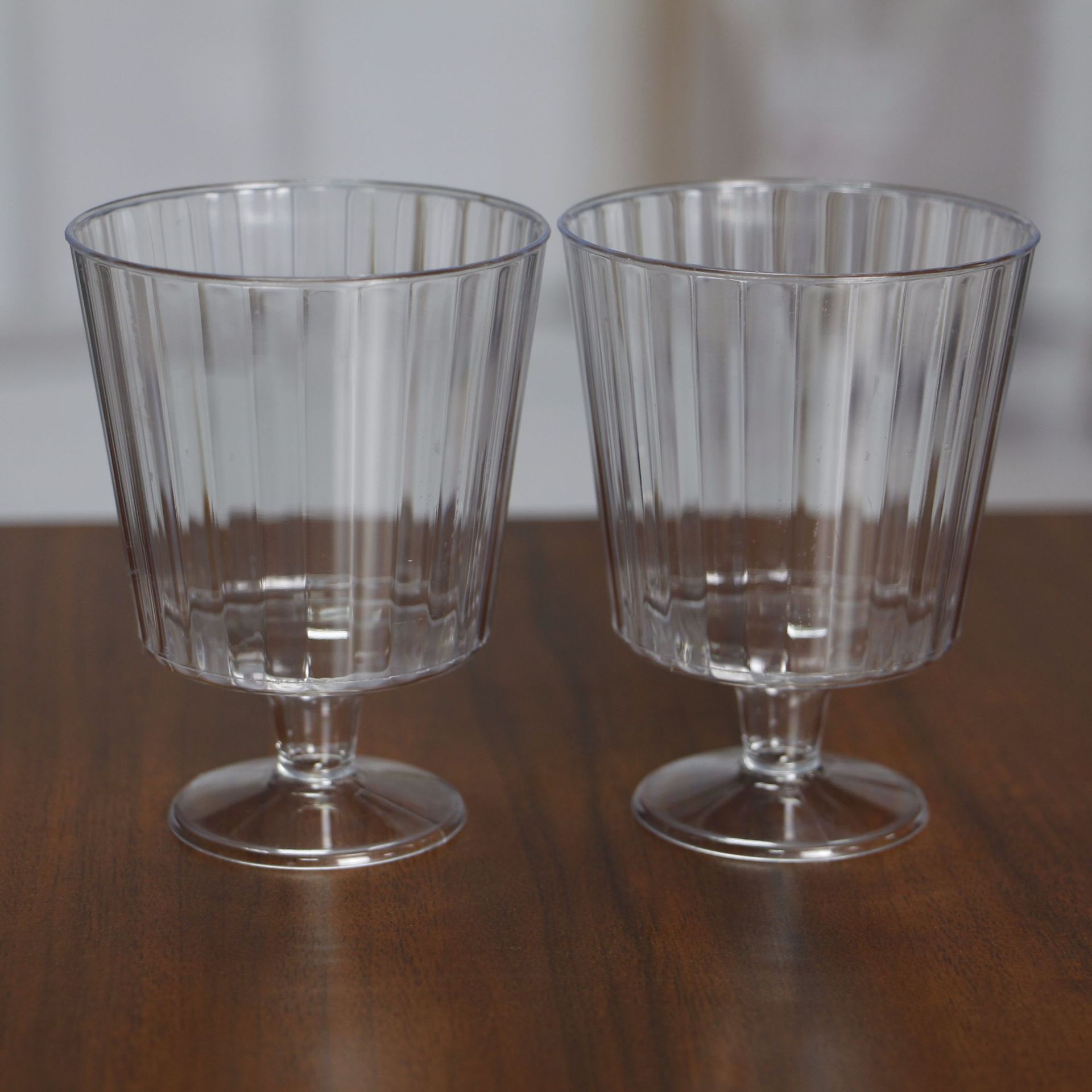 厂家直销一次性硬塑料杯PS透明环保塑料咖啡杯5oz宴会塑料杯示例图11