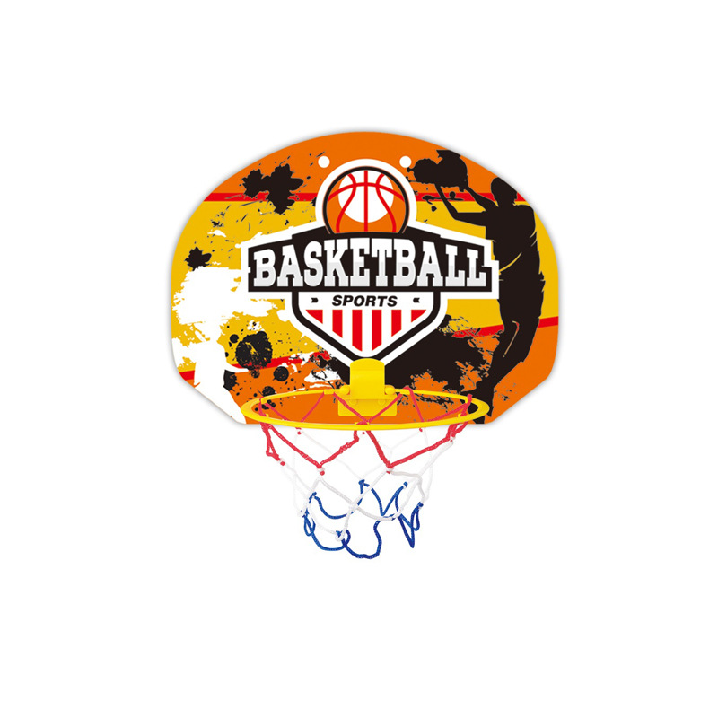 直销户外室内运动挂式篮球板配篮球和打气筒体育运动篮球套装批发示例图3