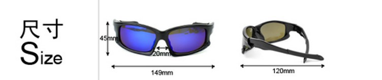 运动眼镜 户外运动眼镜 骑行户外运动眼镜 外贸骑行户外运动眼镜示例图3