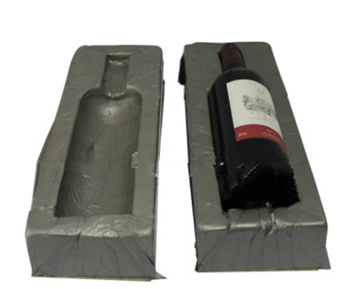 泽昊专业供应红酒聚氨酯发泡包装 现场成型发泡包装 现场发泡包装