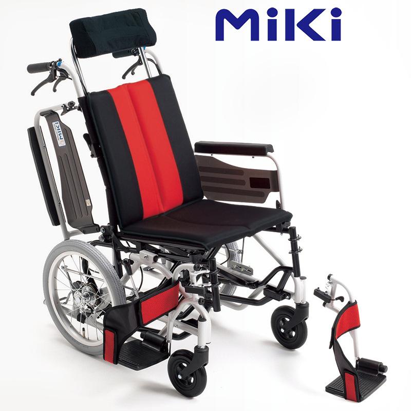 批发MiKi三贵轮椅MP-Ti 轻便折叠 时尚老人残疾人代步车