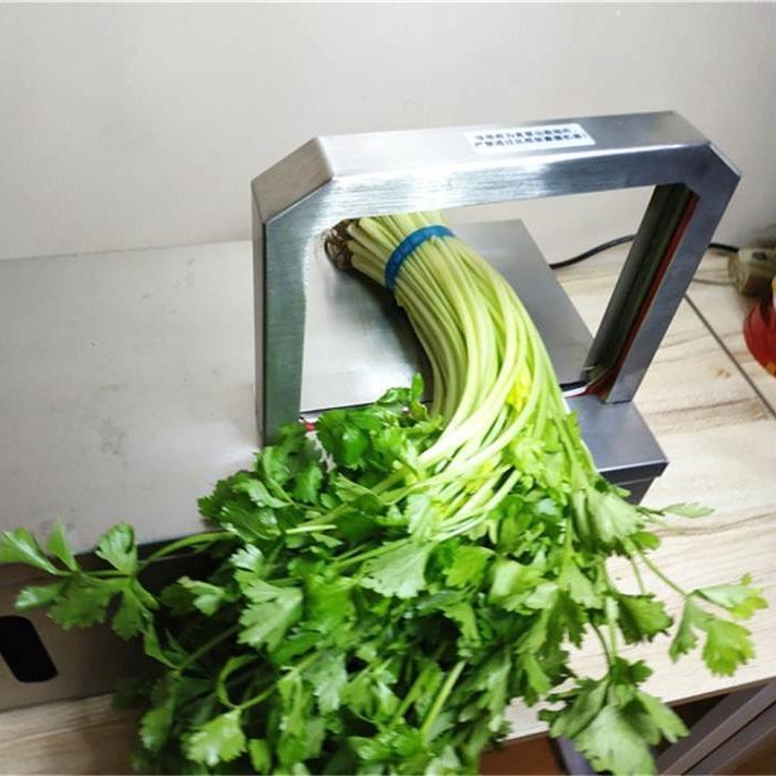 舜工牌青菜扎把机 小型OPP束带机 食品材质不锈钢蔬菜捆扎机