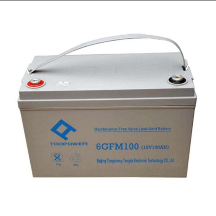 天力蓄电池6GFM100厂家直销12V100AH铅酸蓄电池