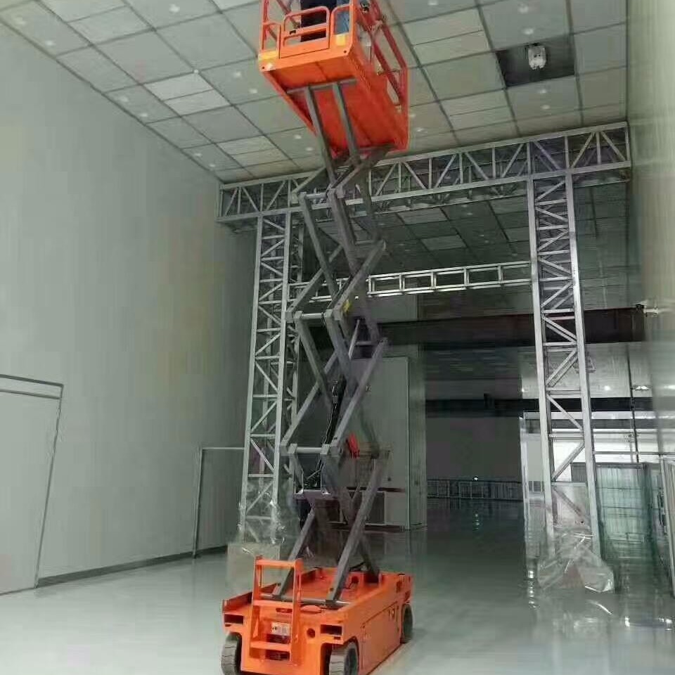 自行式升降平台 曲臂旋转登高梯 剪叉垂直升降台 启运北京市供应高空作业机械