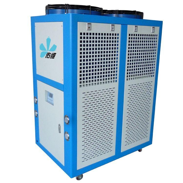 佑维 冰水机生产厂家直供南京10p开炼机专用冷水机  YW-A10D 挤出机冷水机图片