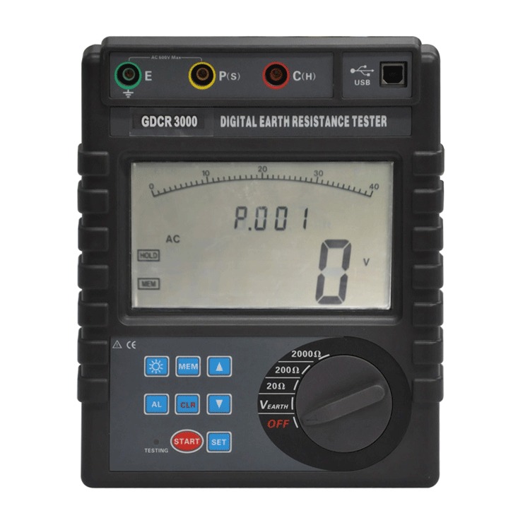 GDCR3000型数字式接地电阻仪 国电西高