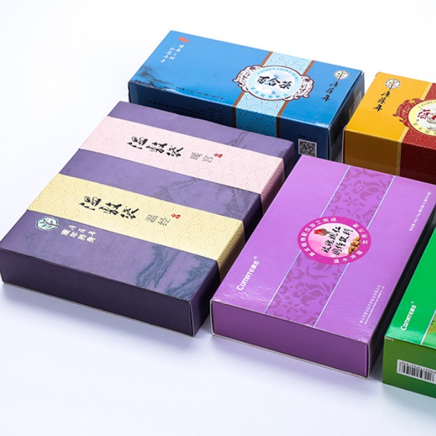 广州印刷包装盒厂家 定制产品包装盒 彩色印刷白卡抽屉盒  牛皮纸盒定做
